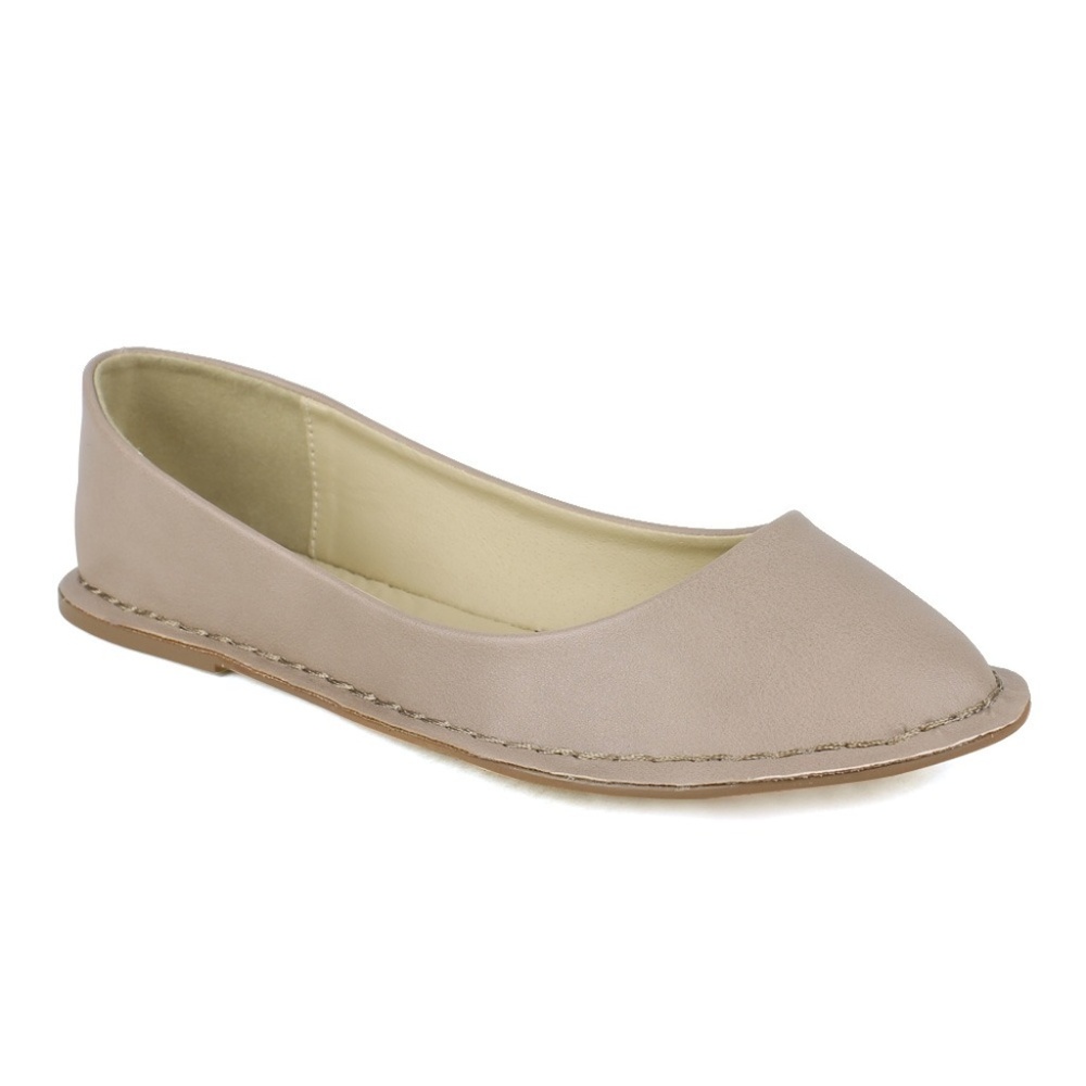 Savarin-01 Round-toe casual flats